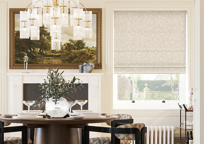 Norrland, Buff - Motorised Roman Blind - Image 3